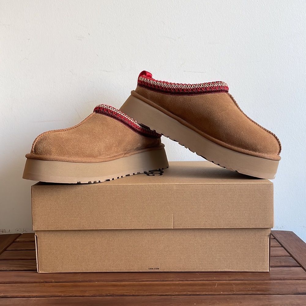 UGG Tazz slippers Chestnut Women Size 9 - Picture 6 of 16